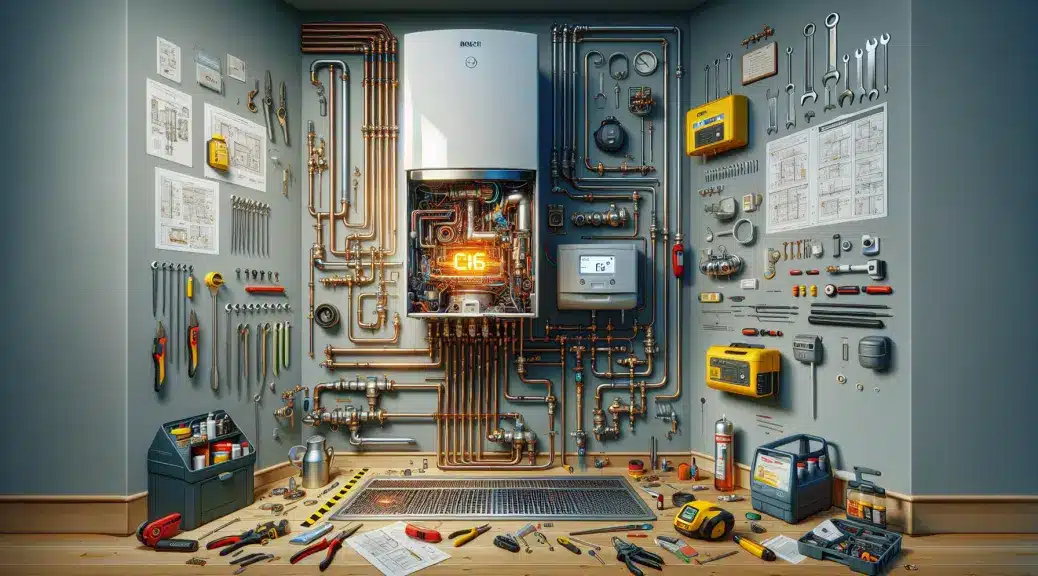 Що означає помилка C6 у газовому котлі Bosch